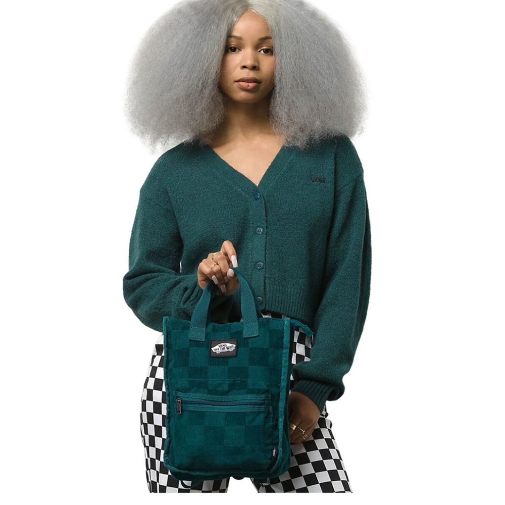 Vans Green Corduroy Mini Backpack - Casual Bag